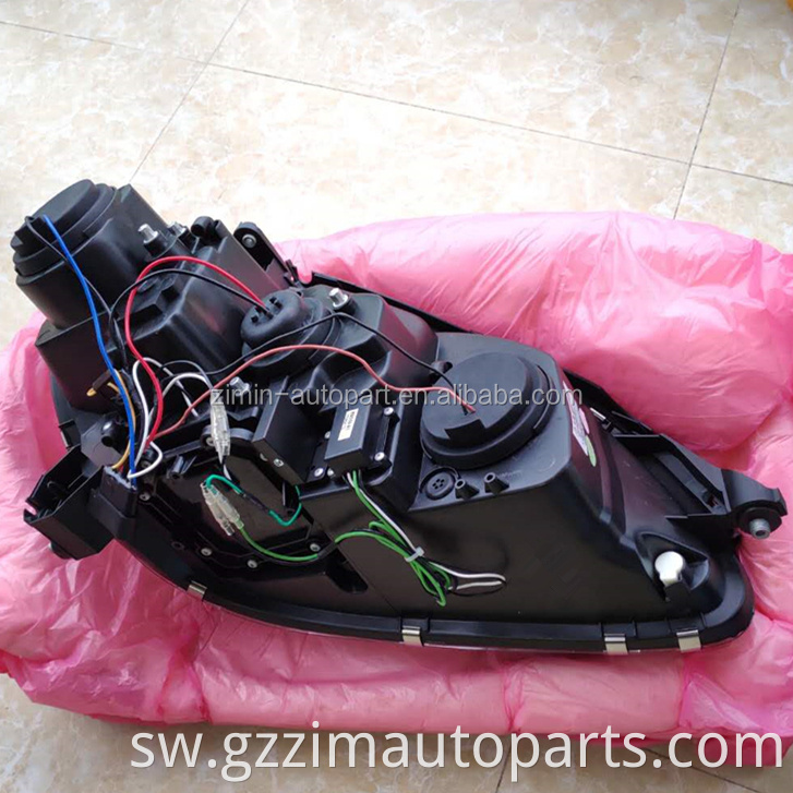 Uuzaji wa moto W220 S280 S320 S500 S600 Kichwa cha taa ya kichwa taa ya taa 1998 hadi 05 aina nyeusi